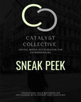 Free eBook: The Catalyst Collective Sneak Peek Lead Magnet Freebie | Instagram Growth Digital Marketing Course