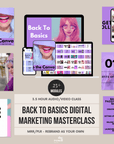 Back to Basics Digital Marketing Masterclass 3.5 Hour Video Course | 25+ Modules | Viral IG 101 Course | Digital Marketing Course with PLR & MRR - theResellBrand