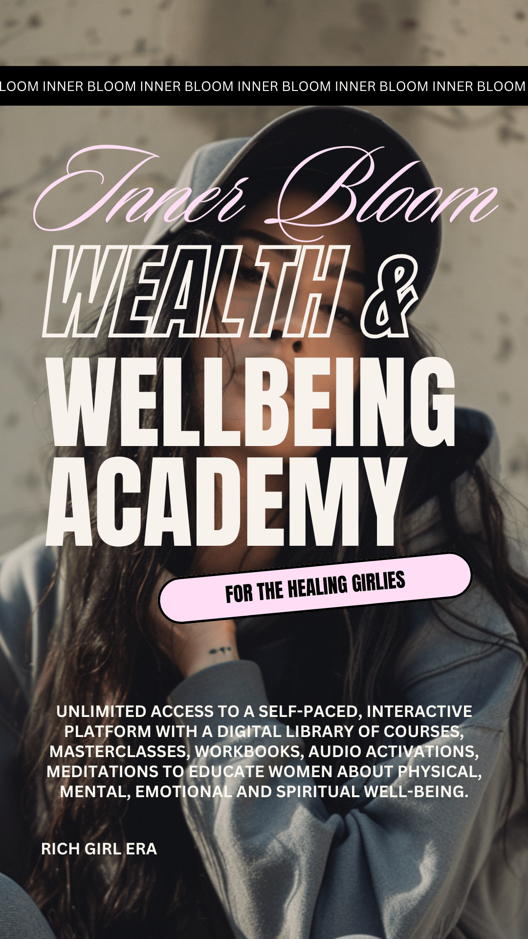 Inner Bloom: Women's Wellbeing Academy | Health, Wellbeing & Digital Marketing Course with 100% Master Resell Rights (MRR) - theResellBrand